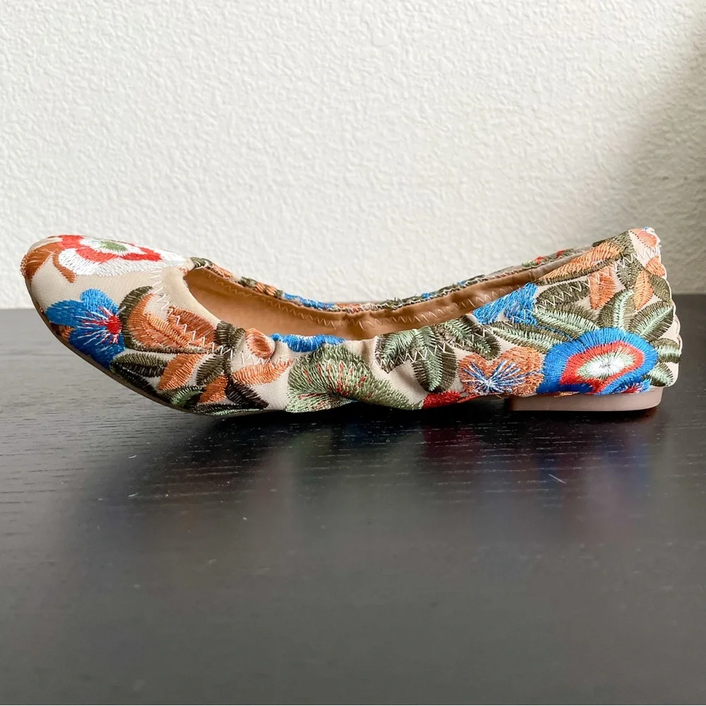 Lucky Brand Women's Floral Ballet Flats - Multicolor - Picture 5 of 11